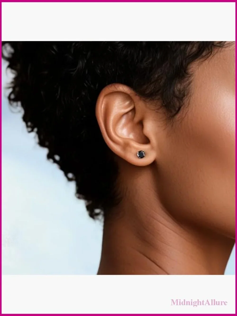 Hypoallergenic Titanium Screw Back Stud Earrings Tragus Helix Cartilage